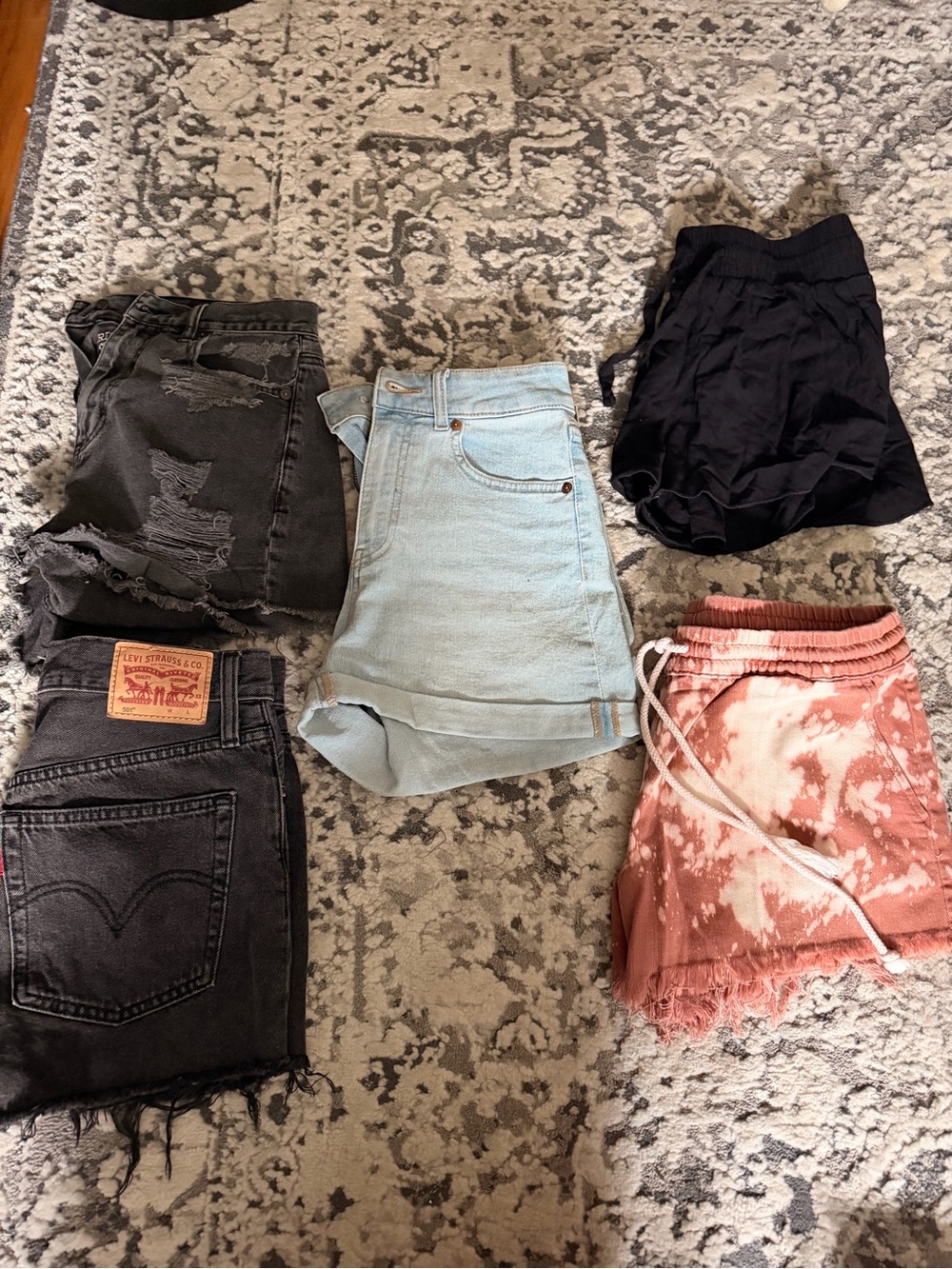BUNDLE OF SHORTS - DENIM/LINEN